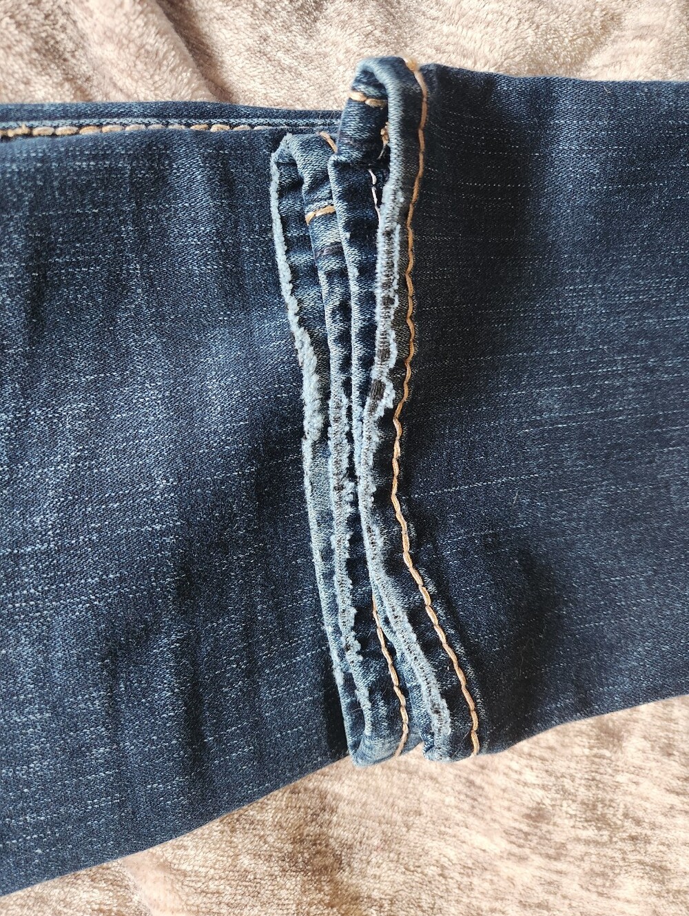 Silver Jeans Co. Suki Mid Straight Fluid Denim Sz W28 L34 Y2K 00s Aesthetic - Picture 10 of 14